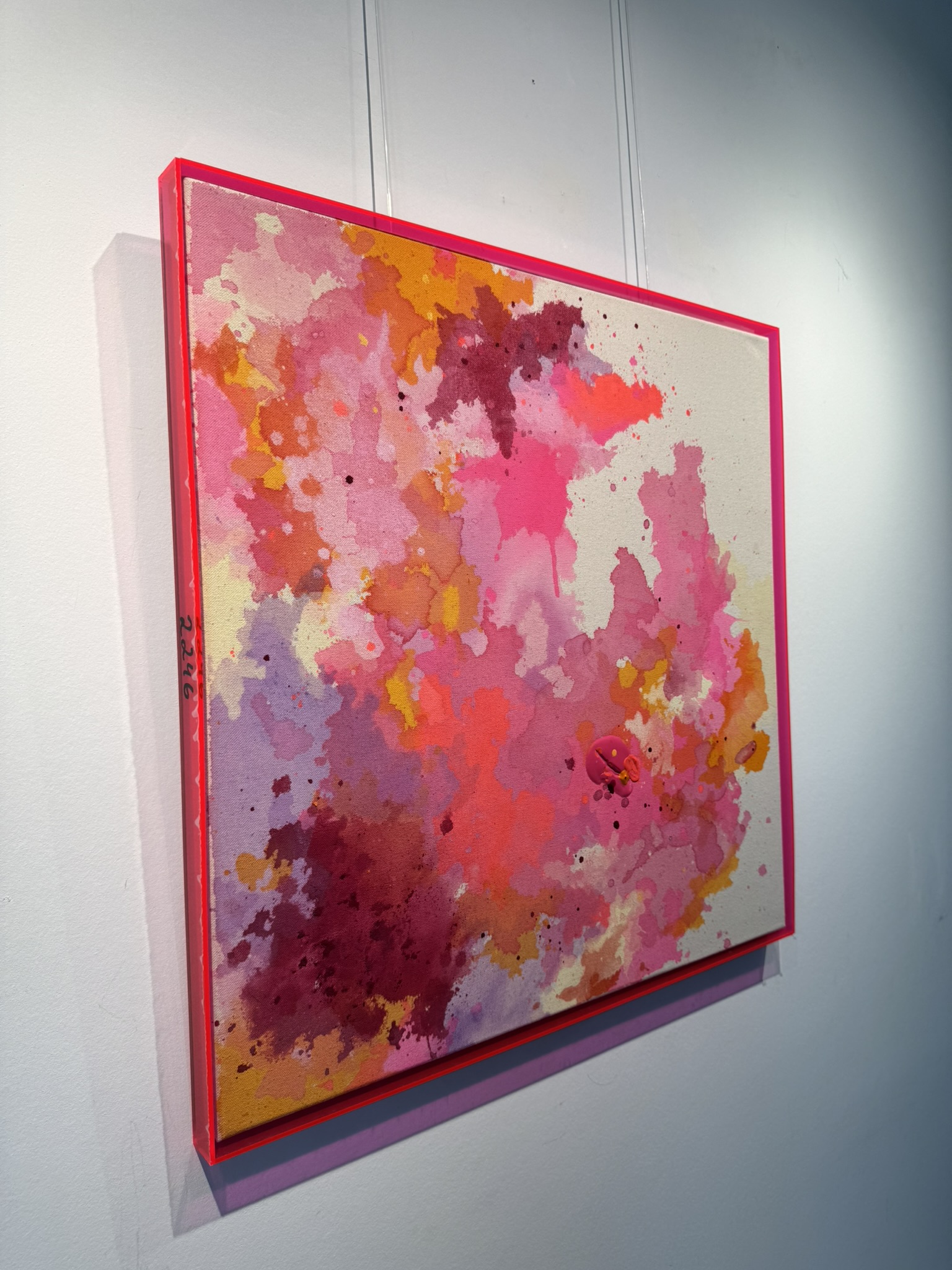 Akkorde - Gleichzeitigkeit, 2026, Acryl auf roher Baumwollleinwand, Ansicht 10